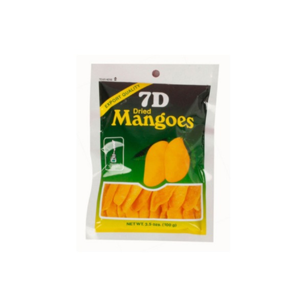 7D 드라이드 망고스 100g, 7D Dried Mangoes 100g