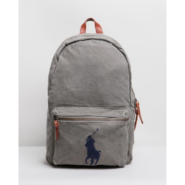 Polo Ralph Lauren Polo Player Canvas Backpack PO951AC83PLG