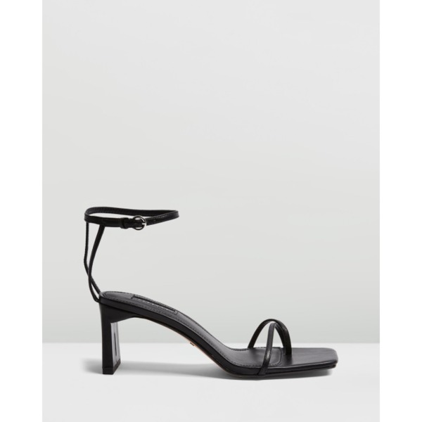 TOPSHOP Nature Strappy Block Heels TO101SH31BGQ
