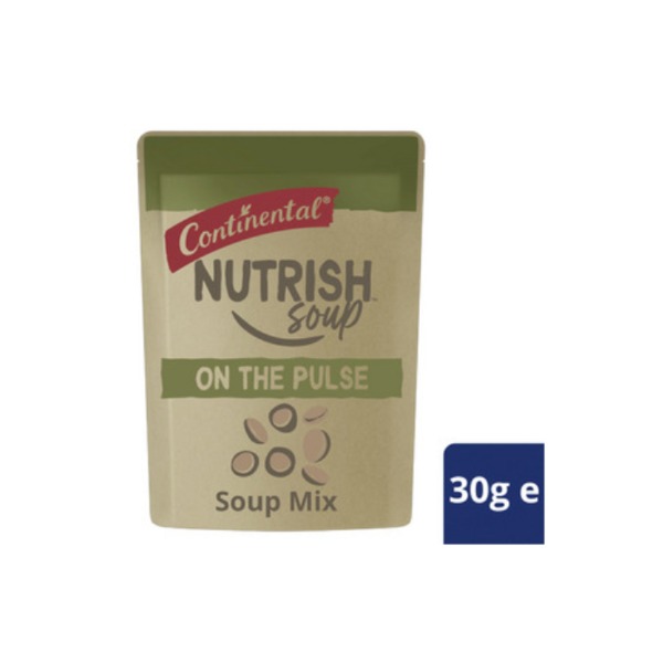 콘티넨탈 누트리쉬 수프 온 더 펄스 서브 1 30g, Continental Nutrish Soup On The Pulse Serve 1 30g