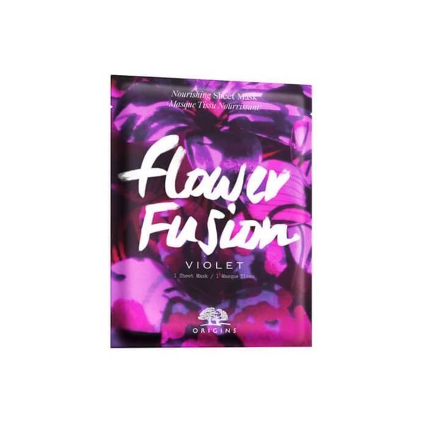 오리진스 플라워 퓨젼 바이올렛 노리싱 시트 마스크 I-028479, Origins Flower Fusion Violet Nourishing Sheet Mask I-028479