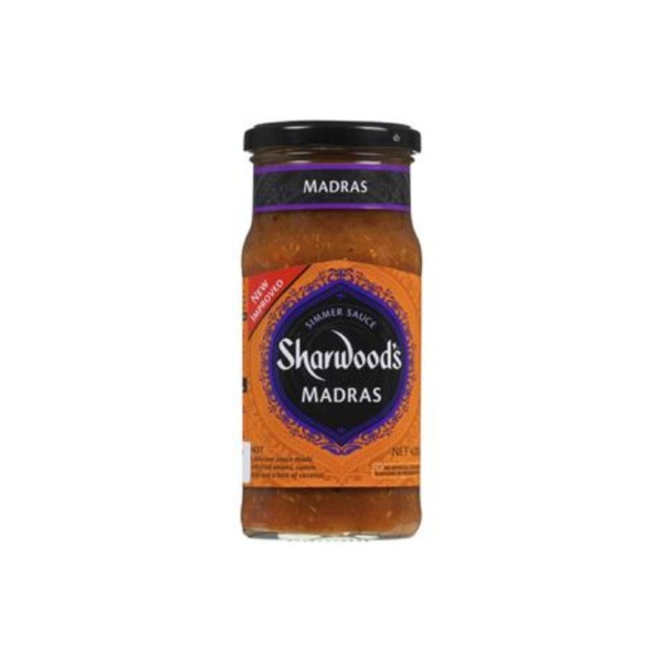 샤우즈 매드라스 시머 소스 420g, Sharwoods Madras Simmer Sauce 420g