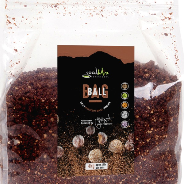 굿믹스 슈퍼푸드 볼 배그 (이지 프로틴 볼 프리믹스) 케이터링 4kg, GoodMix Superfoods Ball Bag (Easy Protein Ball Premix) Catering 4kg