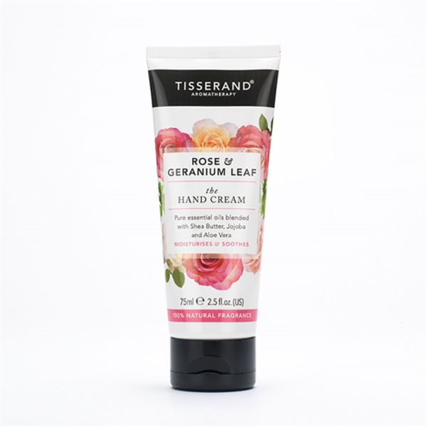 티져렌드 핸드 크림 로즈 and 제라늄 리프 75ML, Tisserand Hand Cream Rose and Geranium Leaf 75ml