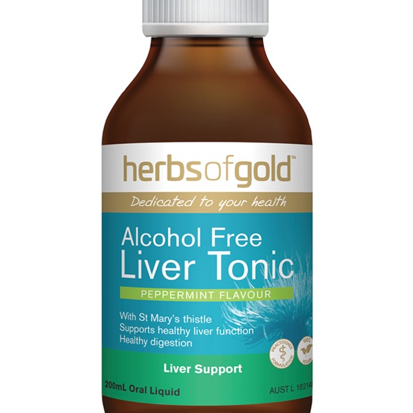 허브 오브 골드 알콜 프리 리버 토닉 200ML 오랄 리퀴드, Herbs Of Gold Alcohol Free Liver Tonic 200ml Oral Liquid