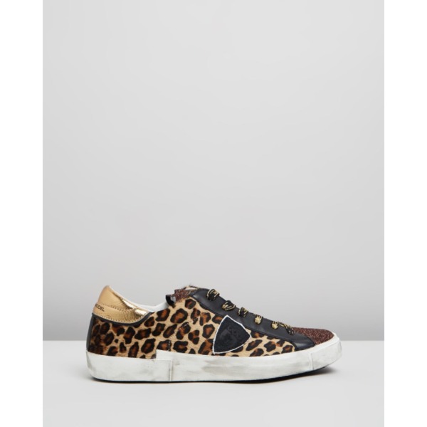 Philippe Model Leopard Mixage Sneakers PH688SH24NSH