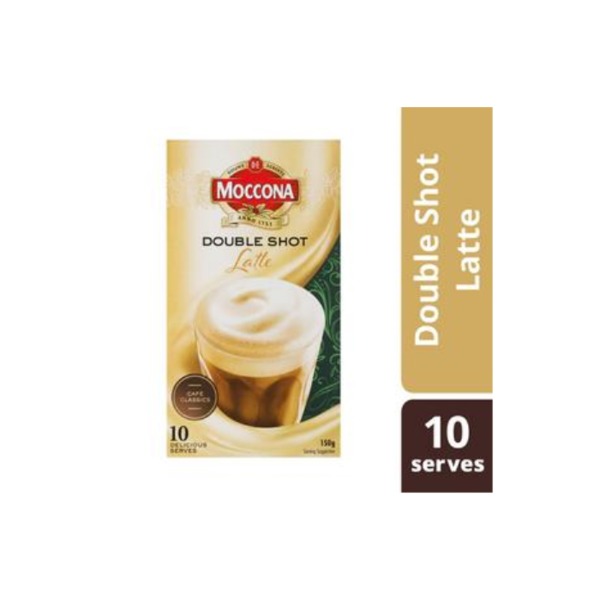 모코나 카페 클라식 더블 샷 라떼 150g, Moccona Cafe Classics Double Shot Latte 150g