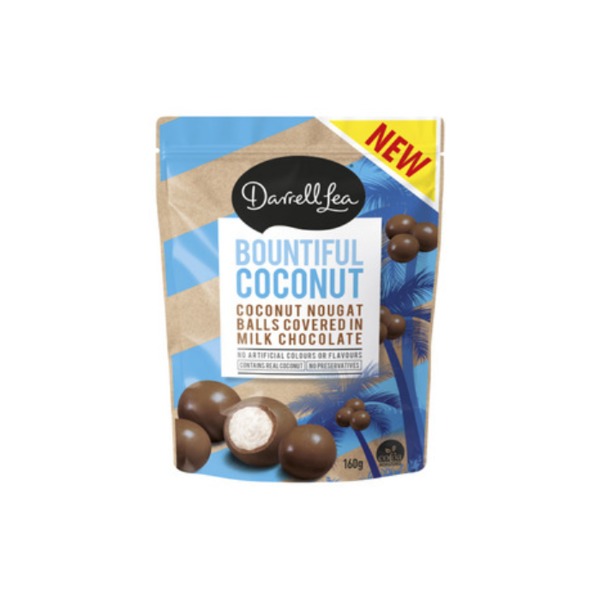 대럴 리 초코 코티드 볼 코코넛 크레이즈 160g, Darrell Lea Choc Coated Balls Coconut Craze 160g