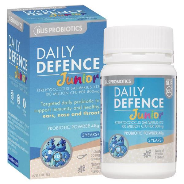 블리스 프로바이오틱스 데일리 디펜스 주니어 48g Blis Probiotics Daily Defence Junior 48g