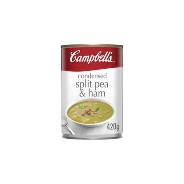 캠벨 콘덴스드 스플릿 피 &amp; 햄 수프 캔 420g, Campbells Condensed Split Pea &amp; Ham Soup Can 420g