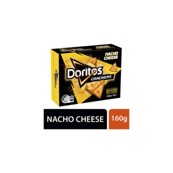 도리토스 크래커 나초 치즈 160g, Doritos Crackers Nacho Cheese 160g
