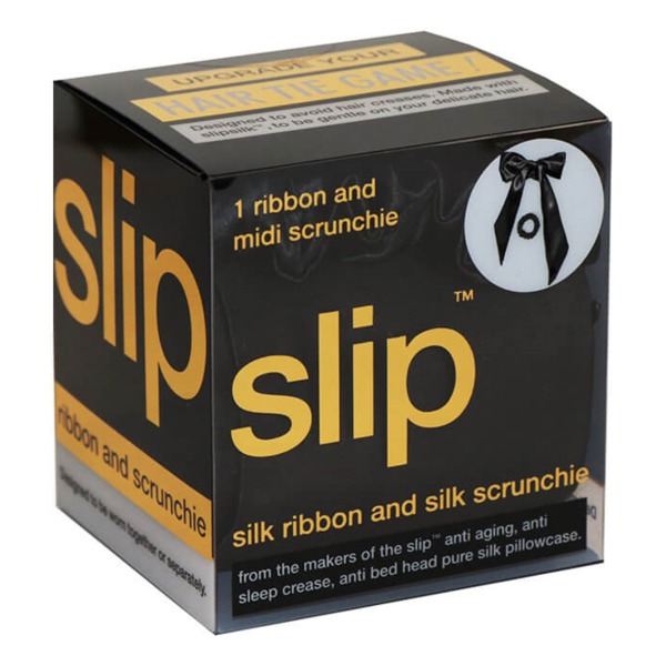 슬립 퓨어 실크 리본 &amp; 미디 스크런치 I-042545, Slip Pure Silk Ribbon &amp; Midi Scrunchie I-042545