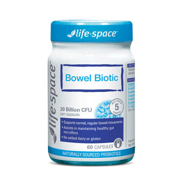 라이프스페이스 바울 바이오틱 60정 Life Space Bowel Biotic 60 Capsules