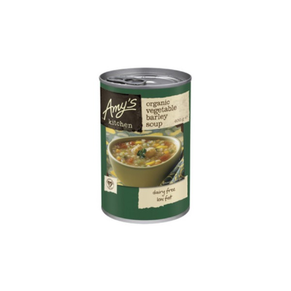 에이미스 키친 베지터블 발리 수프 400g, Amys Kitchen Vegetable Barley Soup 400g