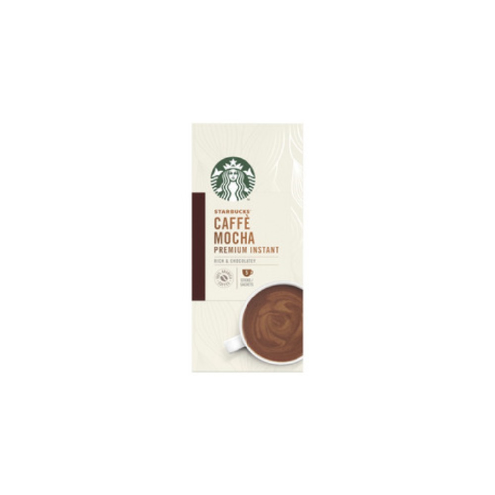 스타벅스 카페 모카 프리미엄 인스턴트 믹시스 5 팩, Starbucks Cafe Mocha Premium Instant Mixes 5 pack