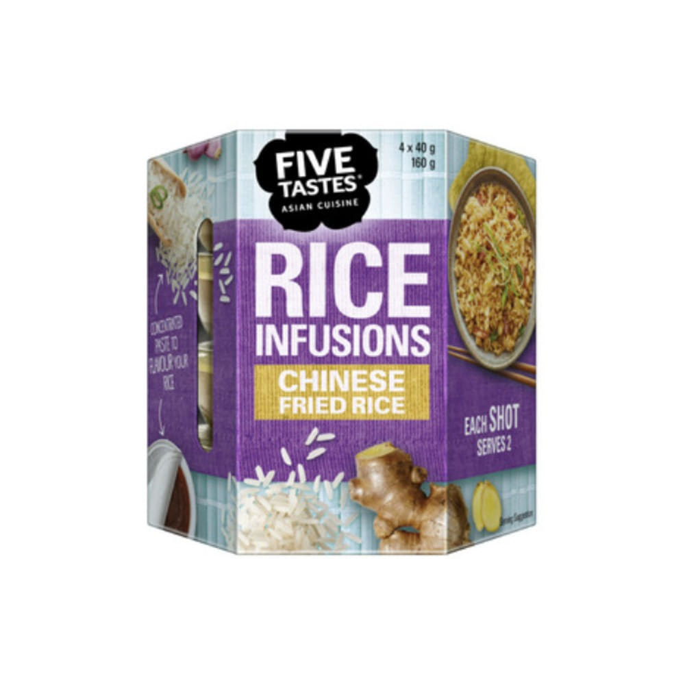 파이브 테이스츠 인퓨젼스 차이니즈 프라이드 라이드 160g, Five Tastes Infusions Chinese Fried Rice 160g