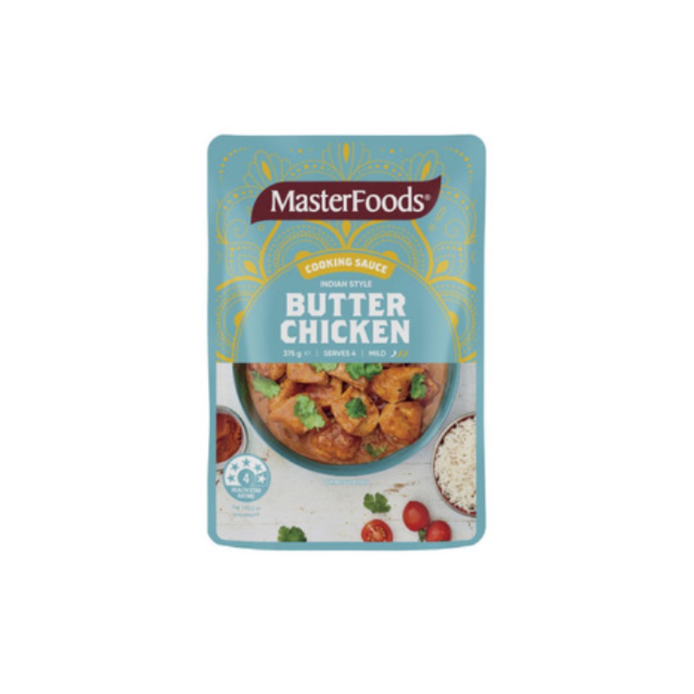 마스터푸드 버터 치킨 쿠킹 소스 375g, Masterfoods Butter Chicken Cooking Sauce 375g