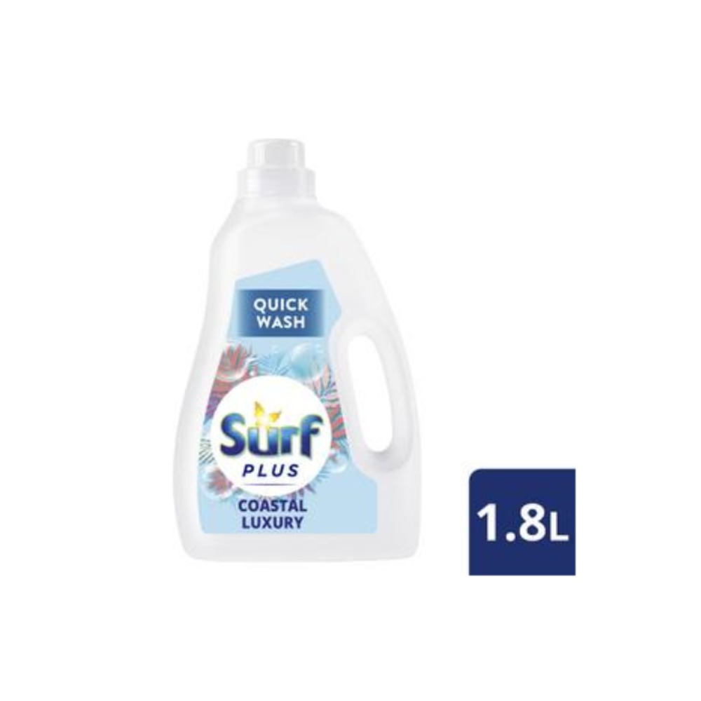 서프 퀵 워시 코스털 럭셔리 론드리 리퀴드 1.8L, Surf Quick Wash Coastal Luxury Laundry Liquid 1.8L