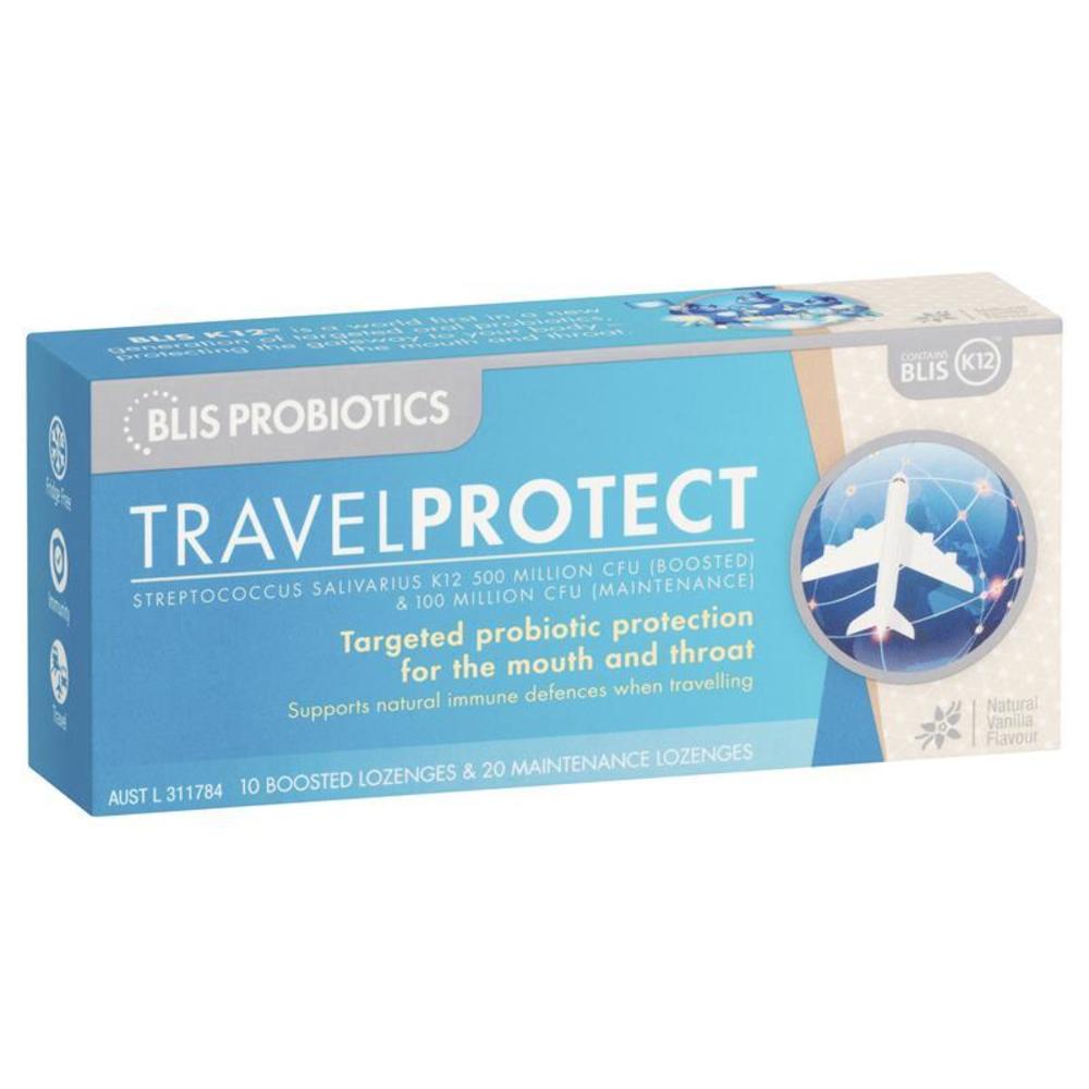 블리스 프로바이오틱스 여행 프로텍트 30 개 Blis Probiotics Travel Protect 30 Lozenges