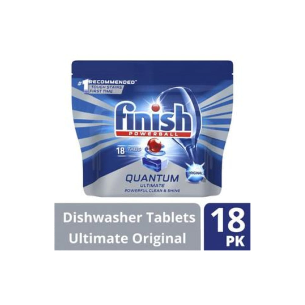 피니쉬 퀀텀 울티메이트 레귤러 디시와셔 타블렛 18 팩, Finish Quantum Ultimate Regular Dishwasher Tablet 18 pack