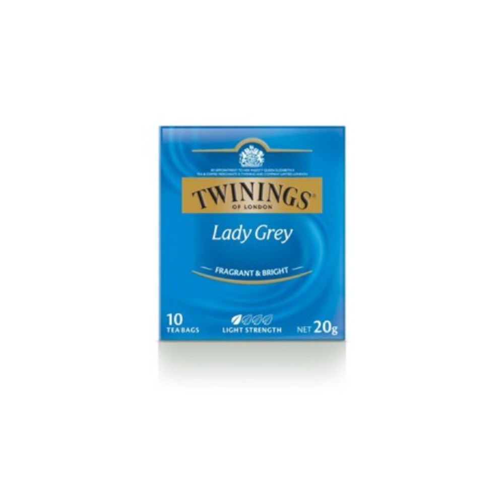 트와이닝스 클라식 레이디 그레이 티 배그 10 팩 20g, Twinings Classics Lady Grey Tea Bags 10 Pack 20g