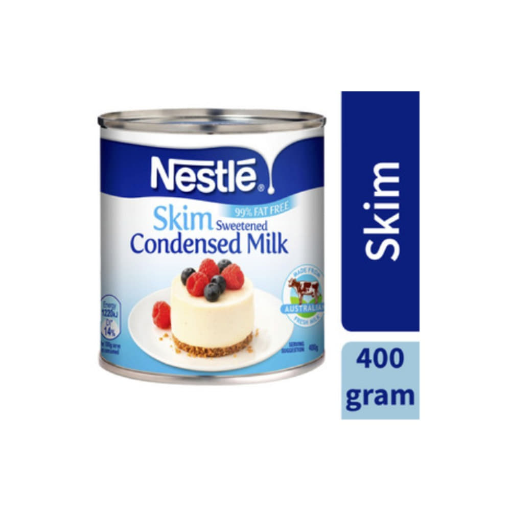 네슬레 스위튼드 콘덴스드 밀크 스킴 400g, Nestle Sweetened Condensed Milk Skim 400g