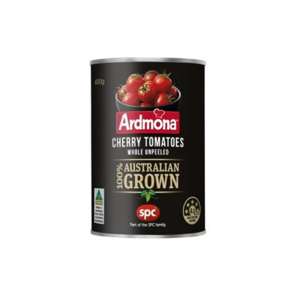 아드모나 홀 언필드 체리 토마토 400g, Ardmona Whole Unpeeled Cherry Tomatoes 400g