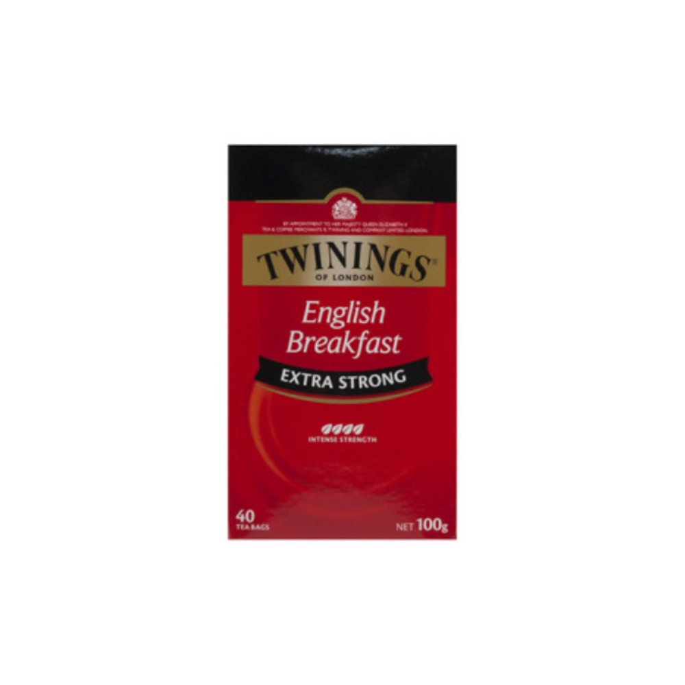 트와이닝스 잉글리시 브렉퍼스트 엑스트라 스트롱 티 40 팩, Twinings English Breakfast Extra Strong Tea 40 pack