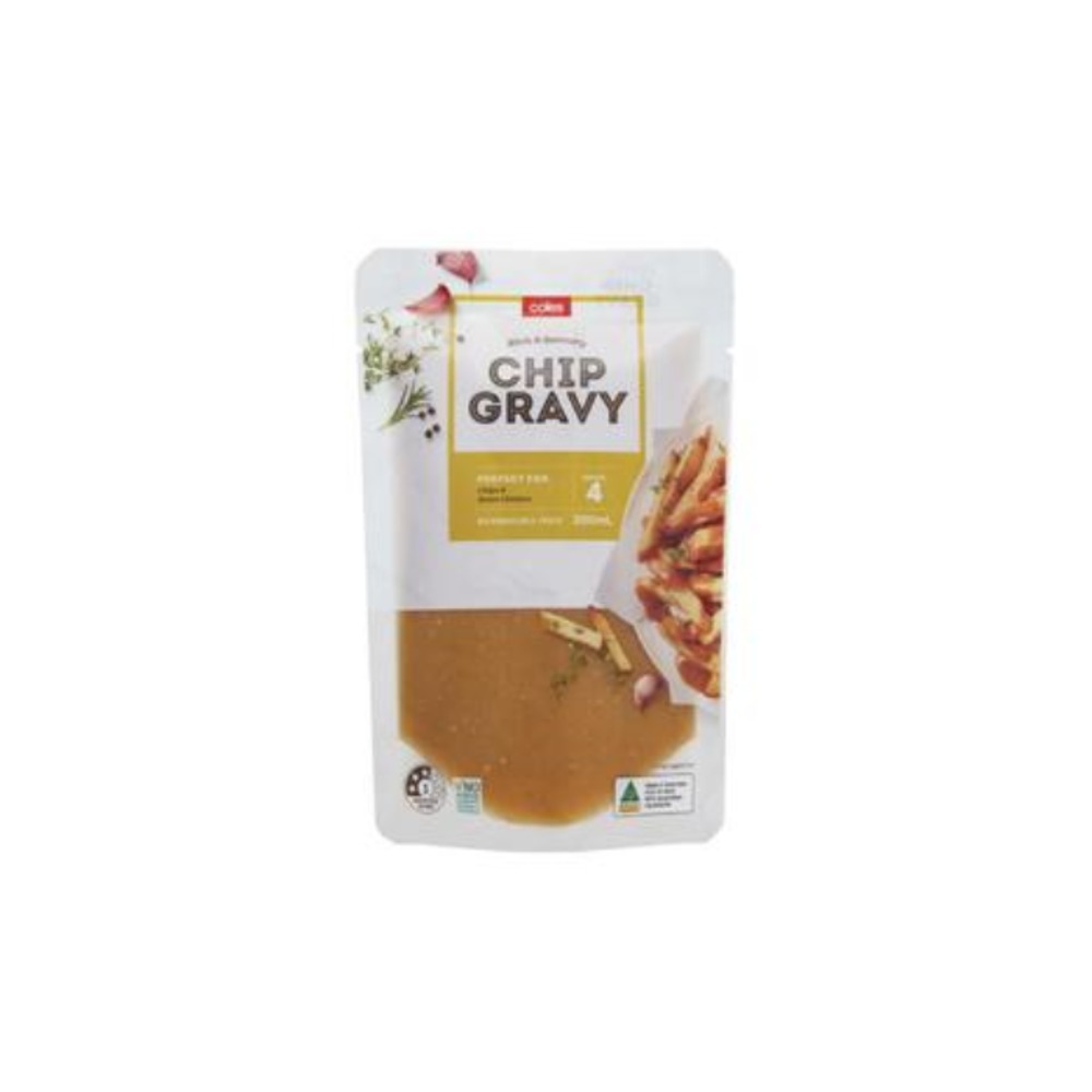 콜스 프리미엄 칩 그레이비 200ml, Coles Premium Chip Gravy 200mL