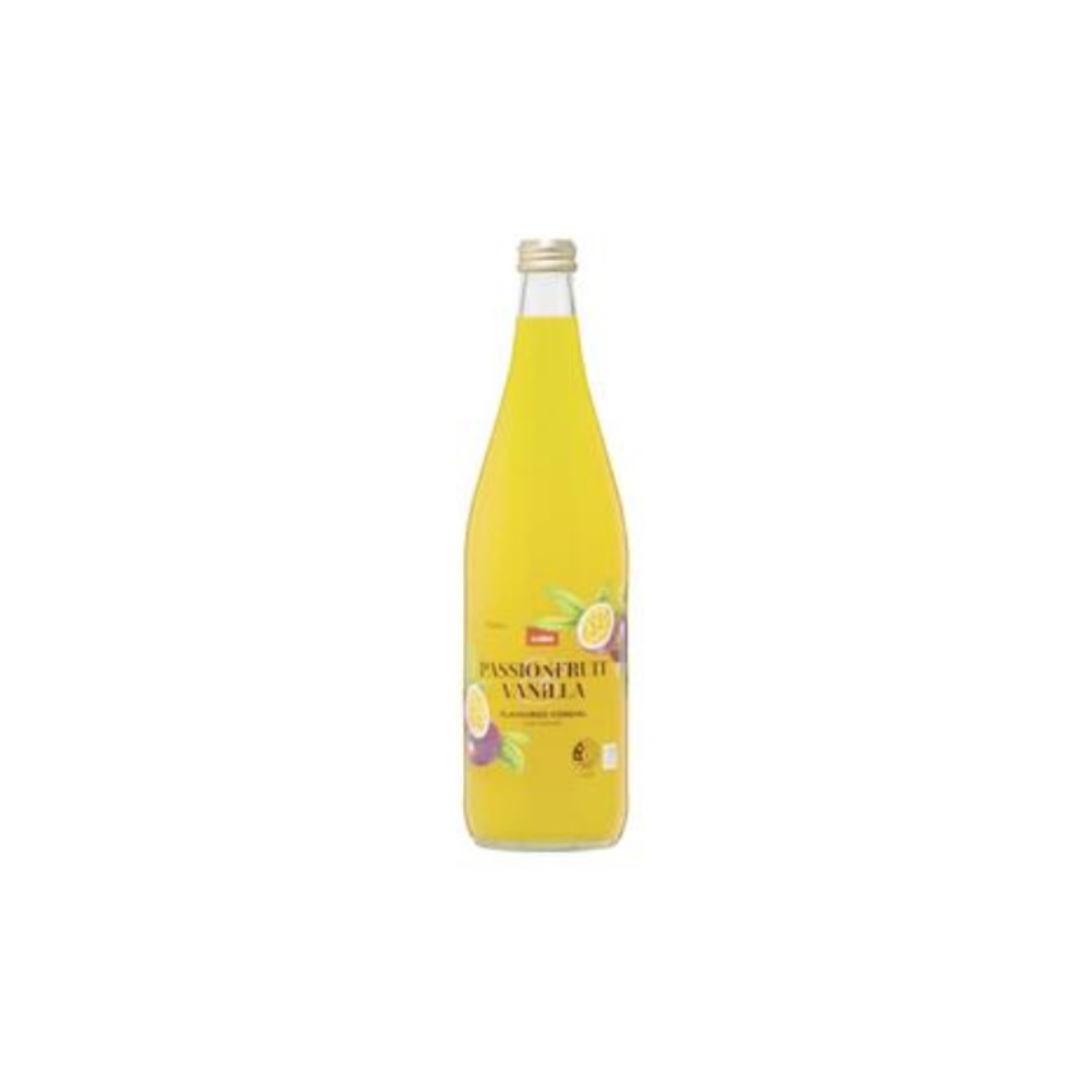 콜스 패션프룻 &amp; 바닐라 플레이버드 코디얼 보틀 750ml, Coles Passionfruit &amp; Vanilla Flavoured Cordial Bottle 750mL