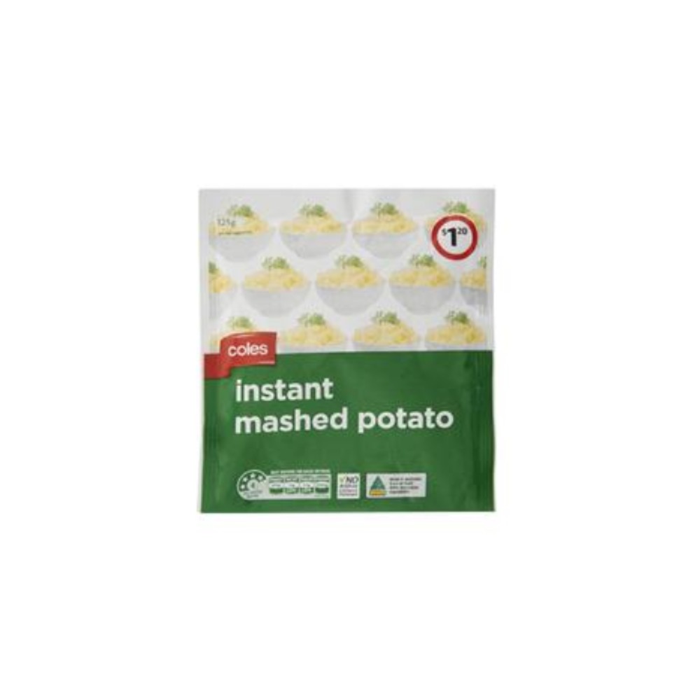 콜스 인스턴트 매시드 포테이토 125g, Coles Instant Mashed Potato 125g