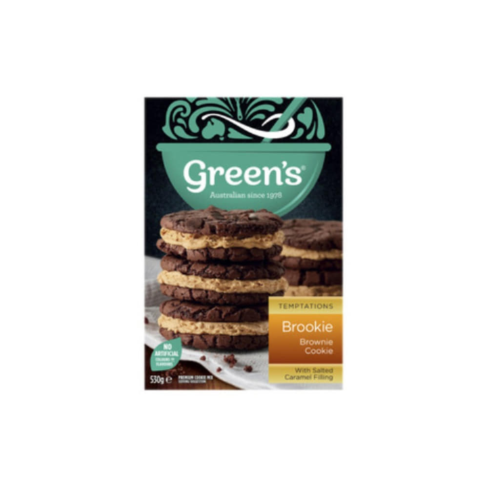 그린 브루키 쿠키 베이킹 믹스 530g, Greens Brookie Cookies Baking Mix 530g