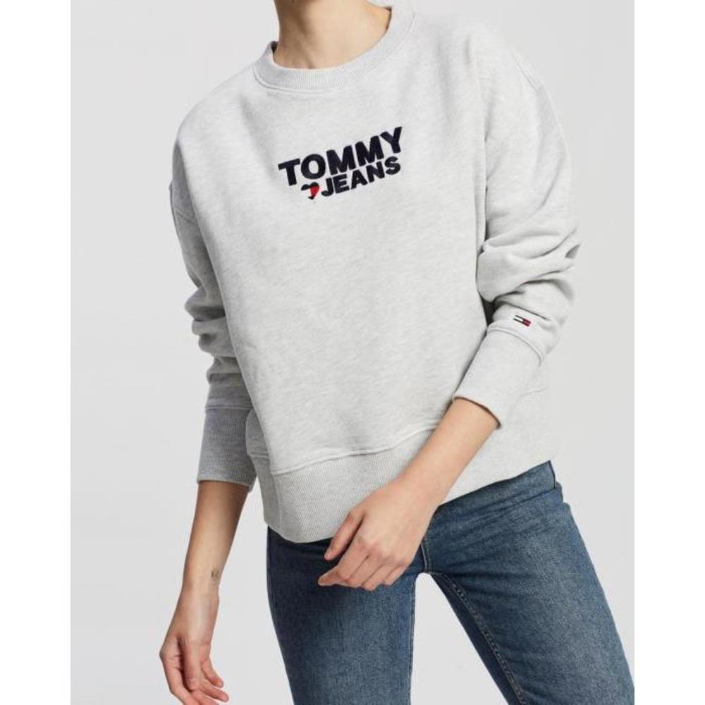 Tommy Jeans Corp Heart Sweatshirt TO554AA59QSI
