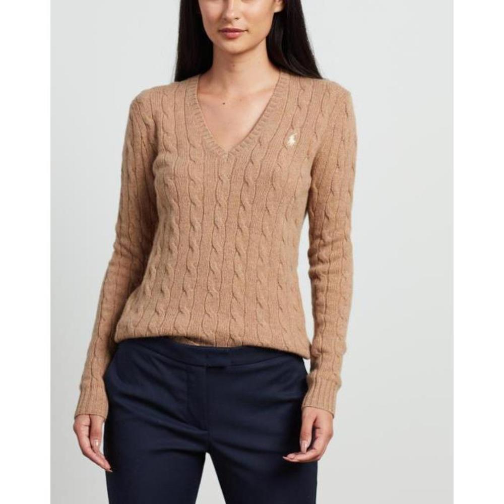 Polo Ralph Lauren Kimberly Classic Long Sleeve Sweater PO951AA02MWV