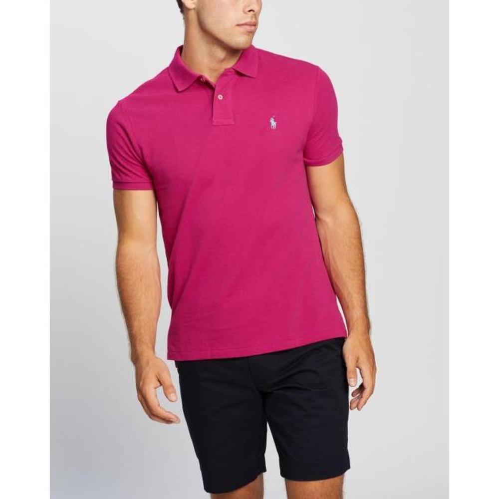 Polo Ralph Lauren Custom Slim Fit Short Sleeve Knit Polo - The ICONIC Exclusives PO951AA56FYX