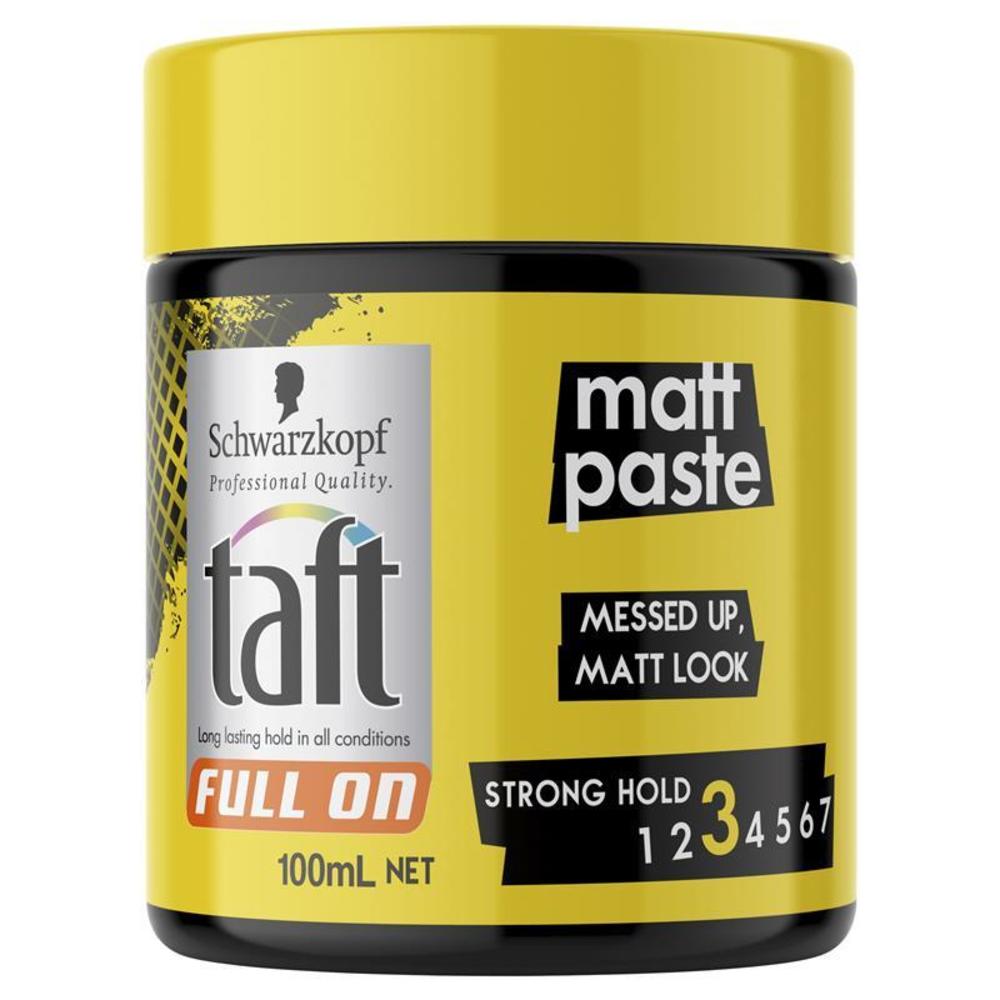 Taft Full On Matt Paste 100ml