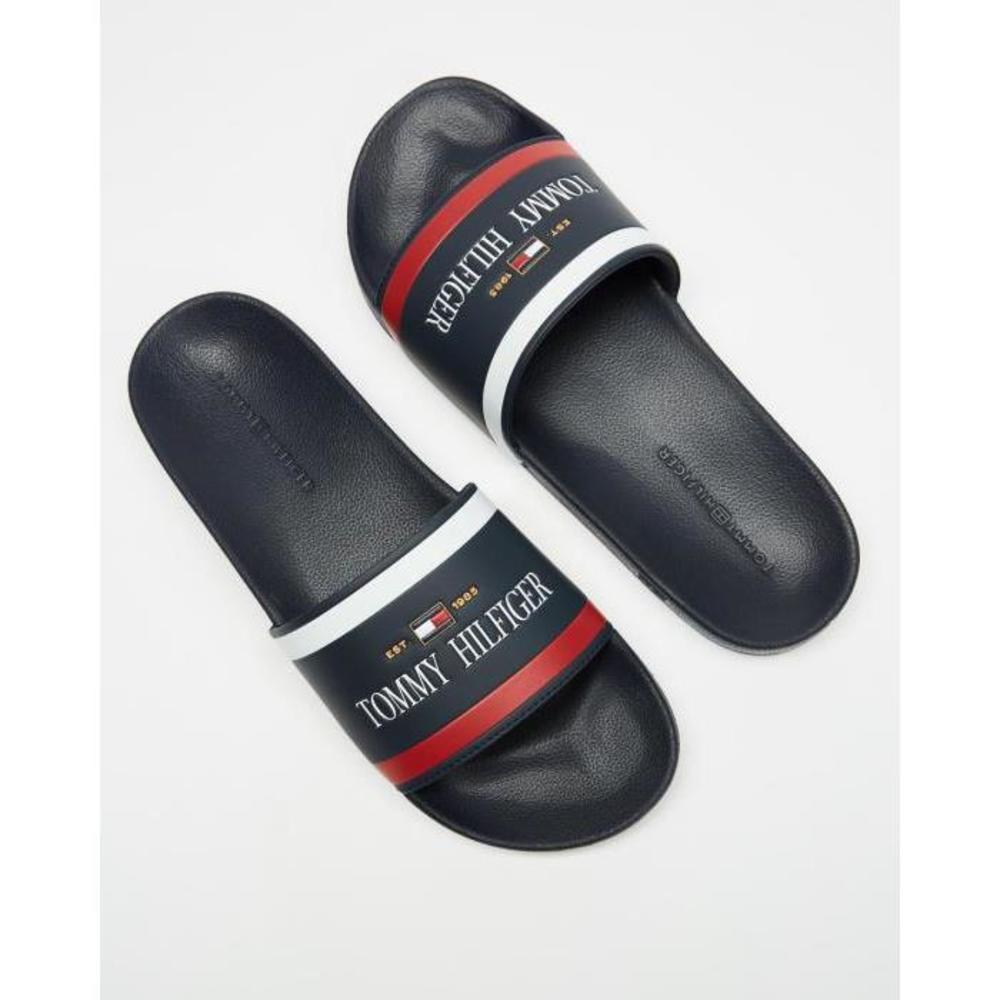 Tommy Hilfiger Corporate TH Pool Slides TO336SH56RIP