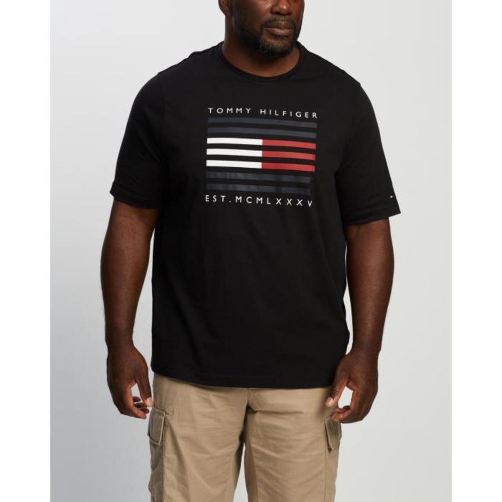 Tommy Hilfiger Plus Flag Lines Tee TO336AA33NVU