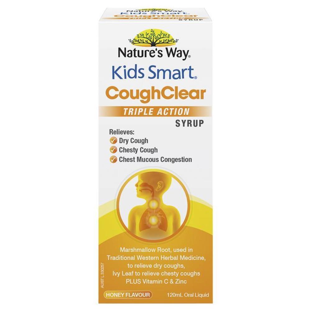 Natures Way Kids Smart Cough Clear Day 120ml