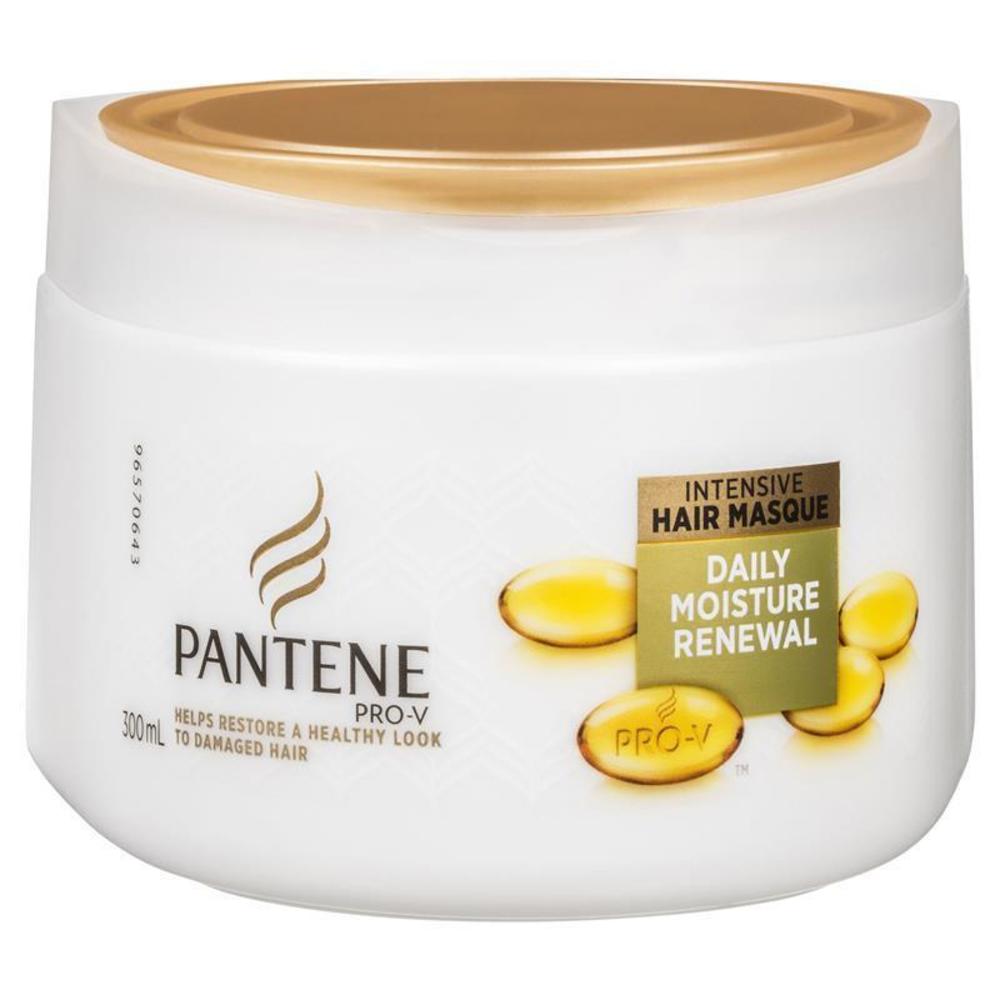 펜틴 프로브이 데일리 모이스쳐 리뉴얼 인텐시브 헤어 마스크 트리트먼트 300ml, Pantene Pro-V Daily Moisture Renewal Intensive Hair Masque Treatment 300mL