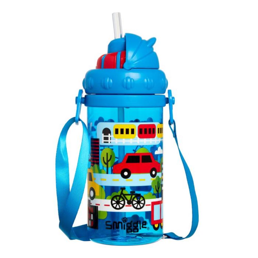 Round About Teeny Tiny Drink Bottle With Strap MID BLUE 345823