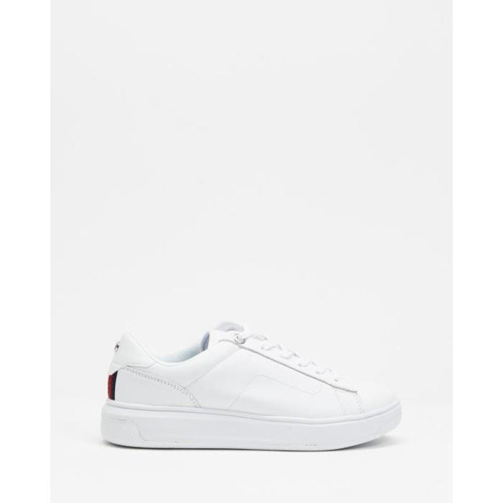 Leather Tommy Hilfiger Cupsole Sneakers TO336SH57YWW