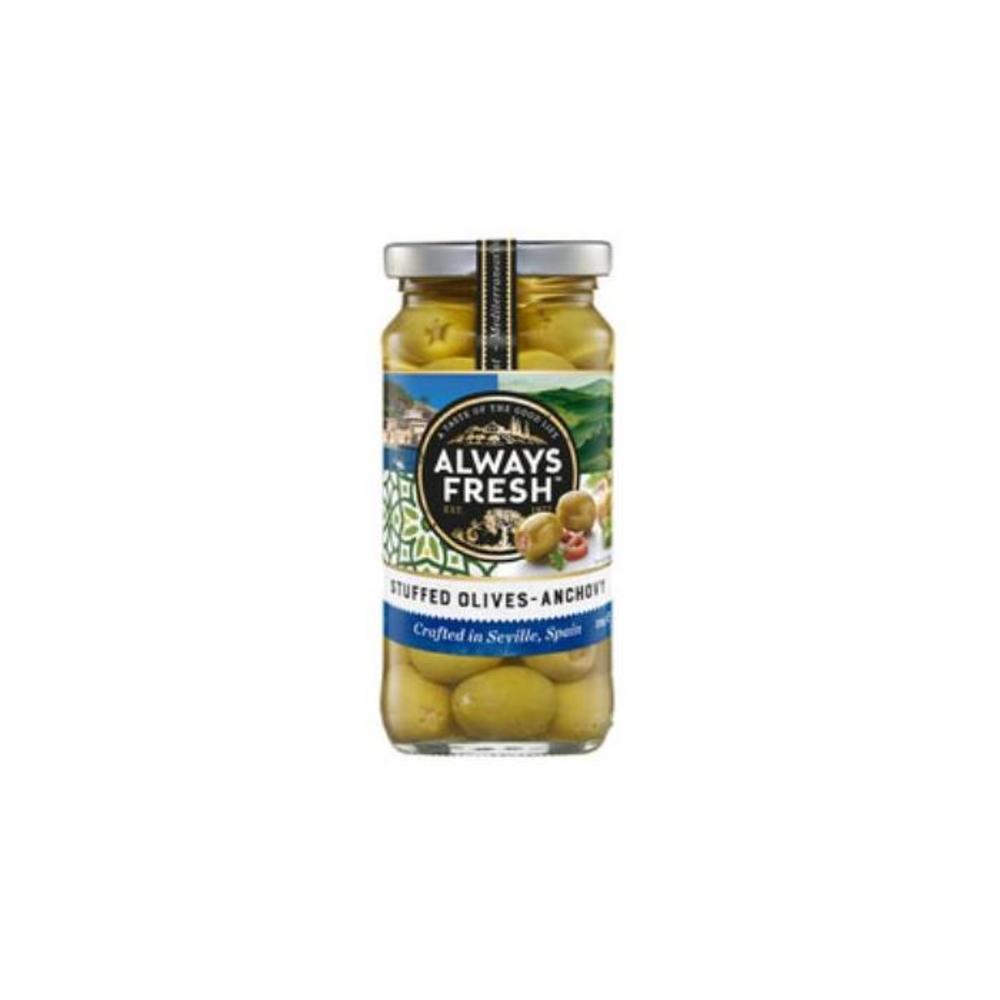 Always Fresh Stuffed Olives Anchovy 235g