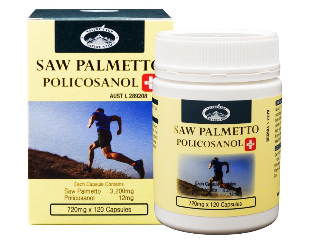 네이쳐스탑 쏘팔메토 폴리코사놀 플러스 120정 Nature&#039;s Top Saw Palmetto Policosanol Plus 120C