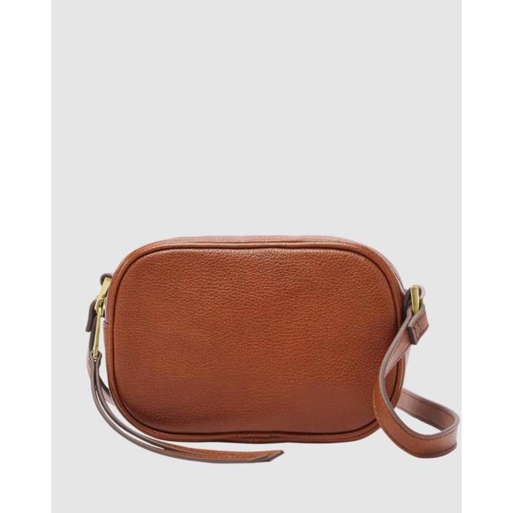 Fossil Maisie Brown Crossbody Bag FO646AC63QJG