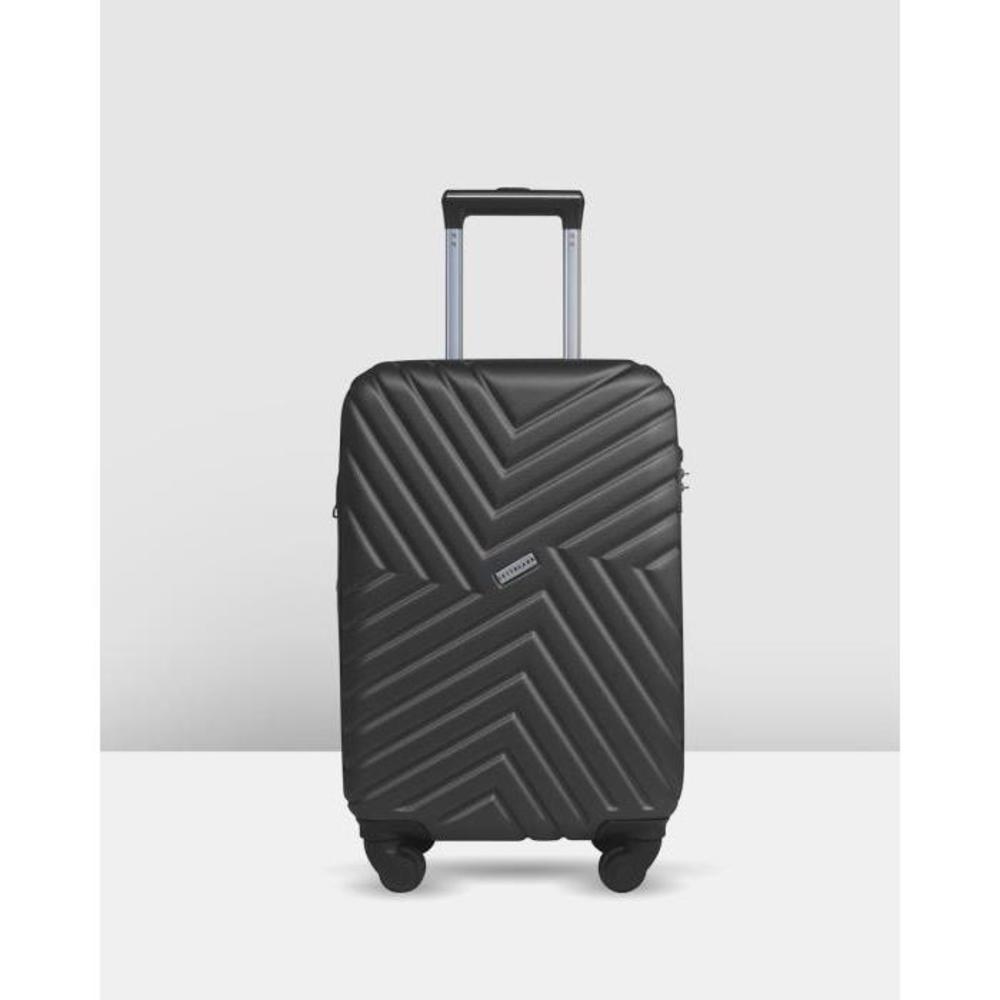JETT BLACK Silver Maze Carry On Suitcase JE237AC63YEA