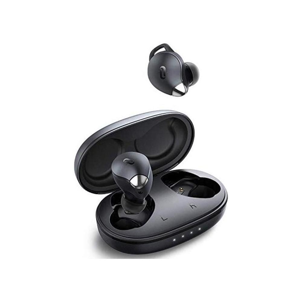 Wireless Earbuds, TaoTronics Bluetooth Headphones Smart AI Noise Reduction Technology for Clear Calls, Single/Twin Mode, 30H Playtime, USB Type C, IPX8 Waterproof B081PKRPHL