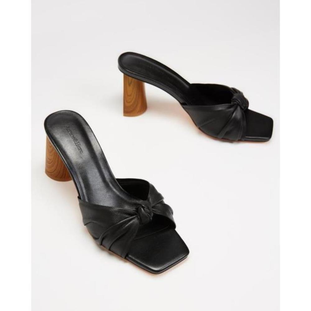 Atmos&amp;Here Yumi Leather Heels AT049SH89GUG