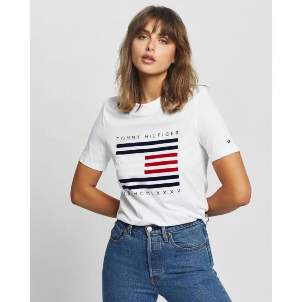 Tommy Hilfiger Flock Tee TO336AA29IRE