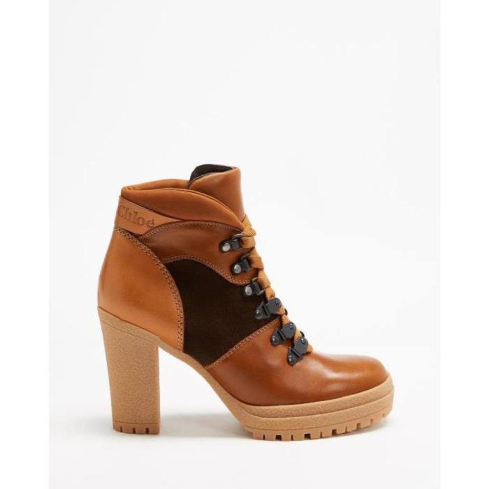 See By Chloé Aure Ankle Boots SE331SH52HHB